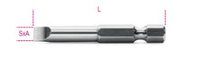 Beta Tools Model 862  Lp1.2X8mm-Bits for Slotted Head Screws