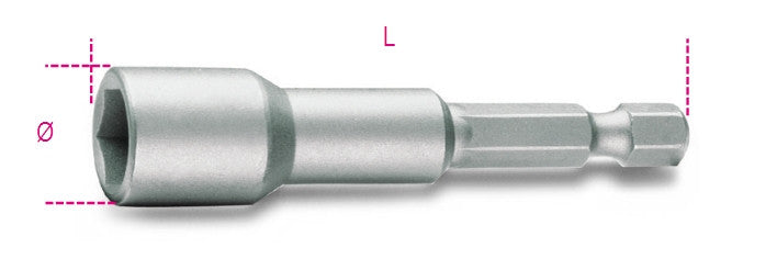 Beta Tools Model 862  F8mm-Magnetic Bits Hexagon Sockets