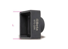 Beta Tools Model 970  Q60mm-Impact Sockets for Rectang. Nuts