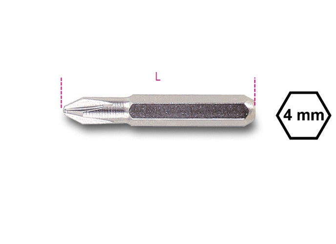 Beta Tools Model 1256  Ph0-Bits for Phillips Screws