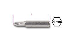 Beta Tools Model 1256  Pz000-Bits for Slotted Head Screws