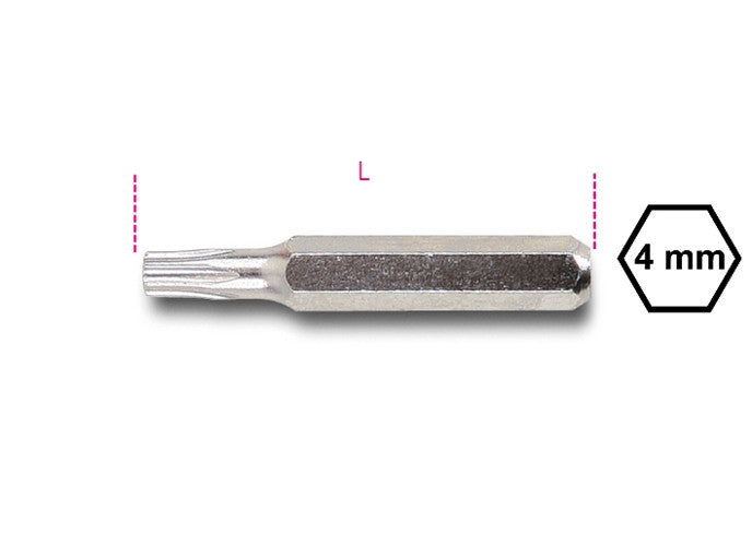 Beta Tools Model 1256  Rtx6-Bits for Rtx Head Screws
