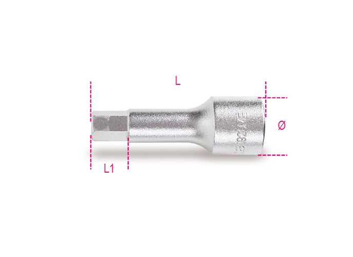 Beta Tools Model 920  Me10mm-Socket Drivers for Hexagon Screws