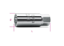 Beta Tools Model 956  E20 8-3/8' Spark Plug Sockets Hexagon