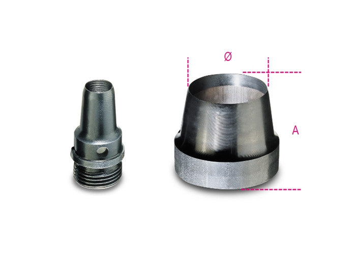 Beta Tools Model 1105  18mm-Punches Burnished Steel