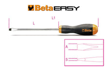 Beta Tools Model 1201  3.5X100mm-Screwdrivers Slotted Head