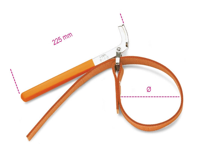 Beta Tools Model 1490  2-Strap Wrenches for Oil Filters