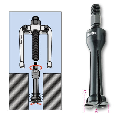 Beta Tools Model 1544  3-Two-Leg Internal Extractors