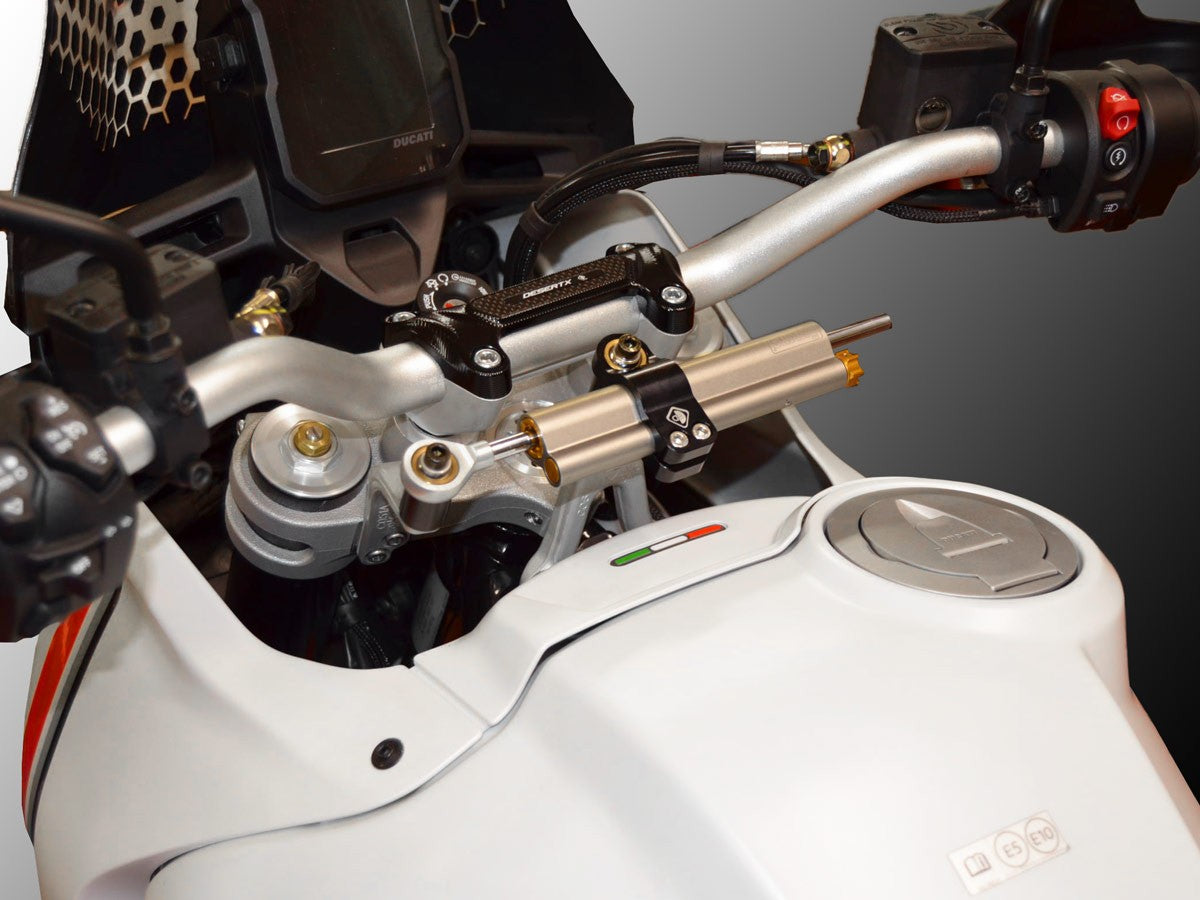 DBK Special Parts (Ducabike) Ohlins Steering Damper Mount for the Ducati DesertX