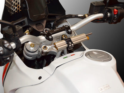 DBK Special Parts (Ducabike) Ohlins Steering Damper Mount for the Ducati DesertX