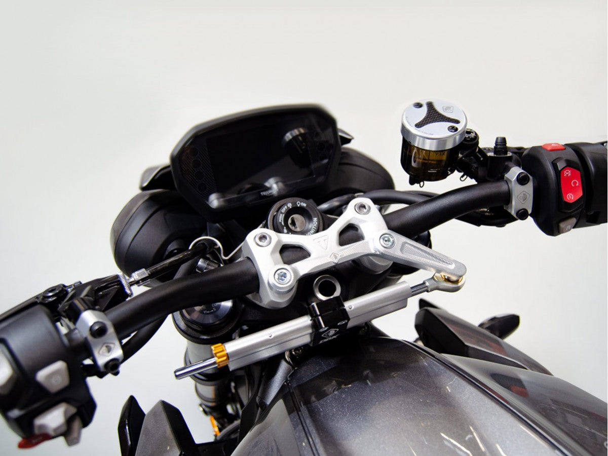 DBK Special Parts (Ducabike) Steering Damper Mount Kit for Triumph Street Triple 765 (2017+)