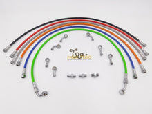 Fren Tubo Carbotech Carbon Fiber, Kevlar or Stainless Complete ABS Brake Line Kit for the Honda CBR650R / CB650R (19-23)