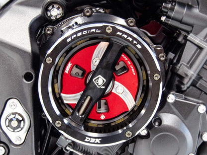 DBK Special Parts (Ducabike) Wet Clutch Pressure Plate Cover for the Triumph Street Triple 765 (2017+)