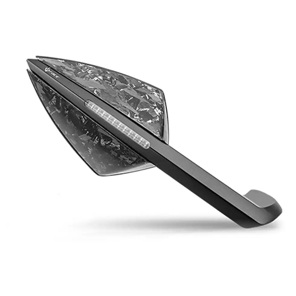 DB Race DAEMON Mirrors With Indicators for the Yamaha YZF-R1 / YZF-R1S (2015+)