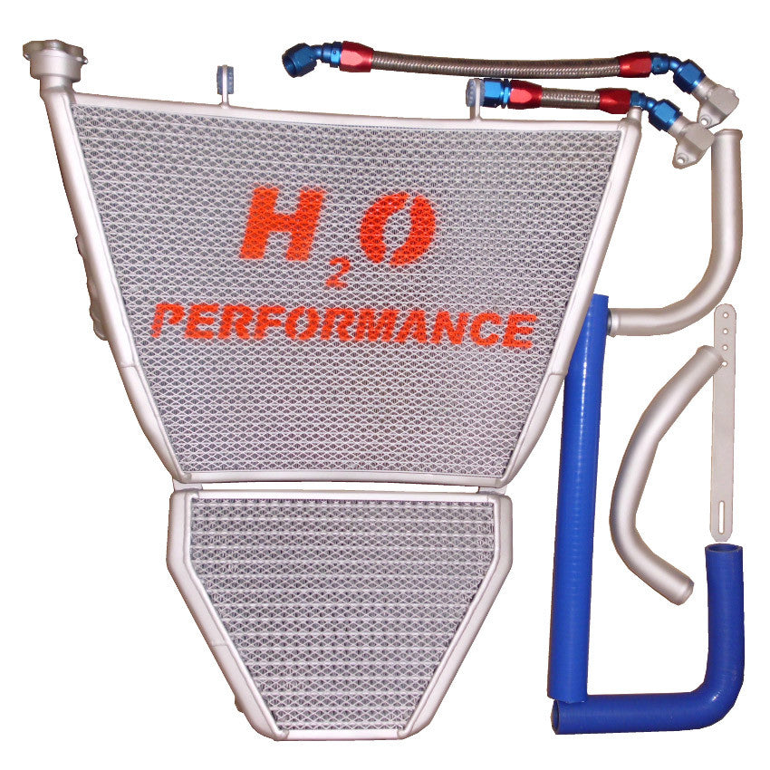 Galletto Radiatori (H2O Performance) Oversize Radiator and Oil Cooler kit For Suzuki GSX-R1000 (2009-2016)