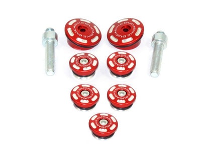 DBK Special Parts (Ducabike) Contrast Cut Frame Plug Kit for the Ducati Multistrada 950 (2017+)
