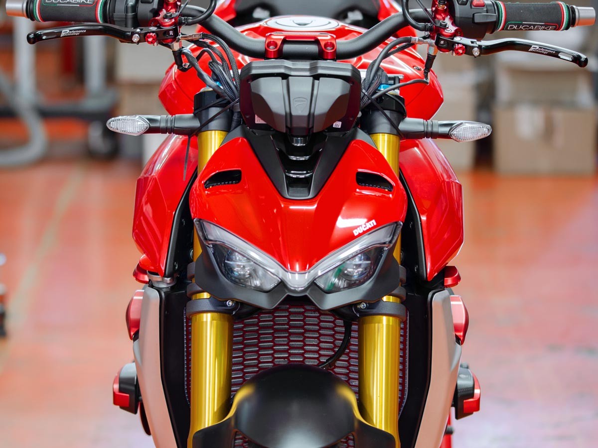 DBK Special Parts (Ducabike) Billet Winglet Cover Kit for Ducati Streetfighter V4 / S