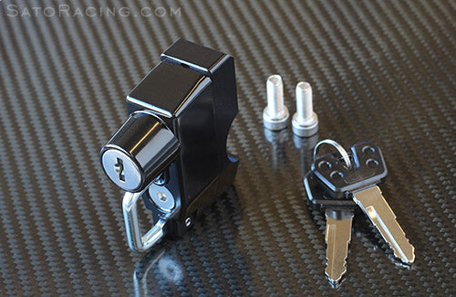 Sato Racing Universal Helmet Lock (Handlebar Mounted)