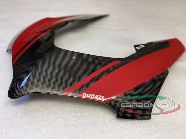 Carbonvani - Ducati Panigale V4 / S (22-24) Carbon Fiber Headlight Fairing - RED.2