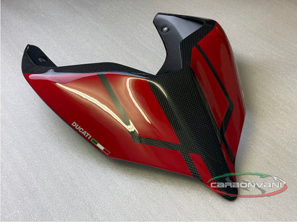 Carbonvani - Ducati Panigale / Streetfighter V4 / V2 / S / R / Speciale Carbon Fiber Tail - RED.3 - Road Version