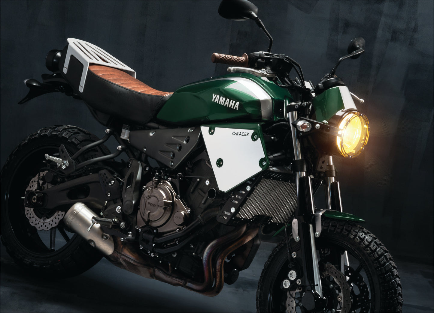 C-Racer Luggage Rack (for Scrambler seat) for XSR700 (2016+)